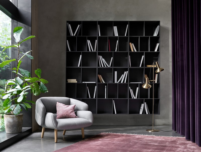 Como - modern bookcase