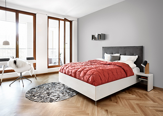 lugano modern bed