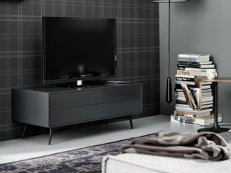 Fermo Black TV unit