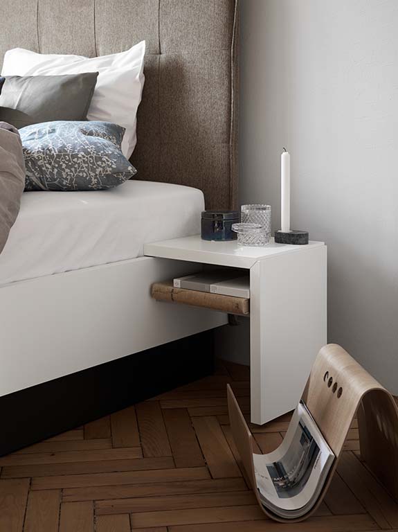 Lugano modern bedside table