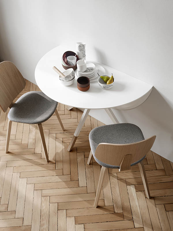 Billund Small Round Wooden Dining Table by BoConcept