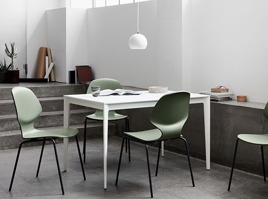 Modern Torino White Desk By Boconcept