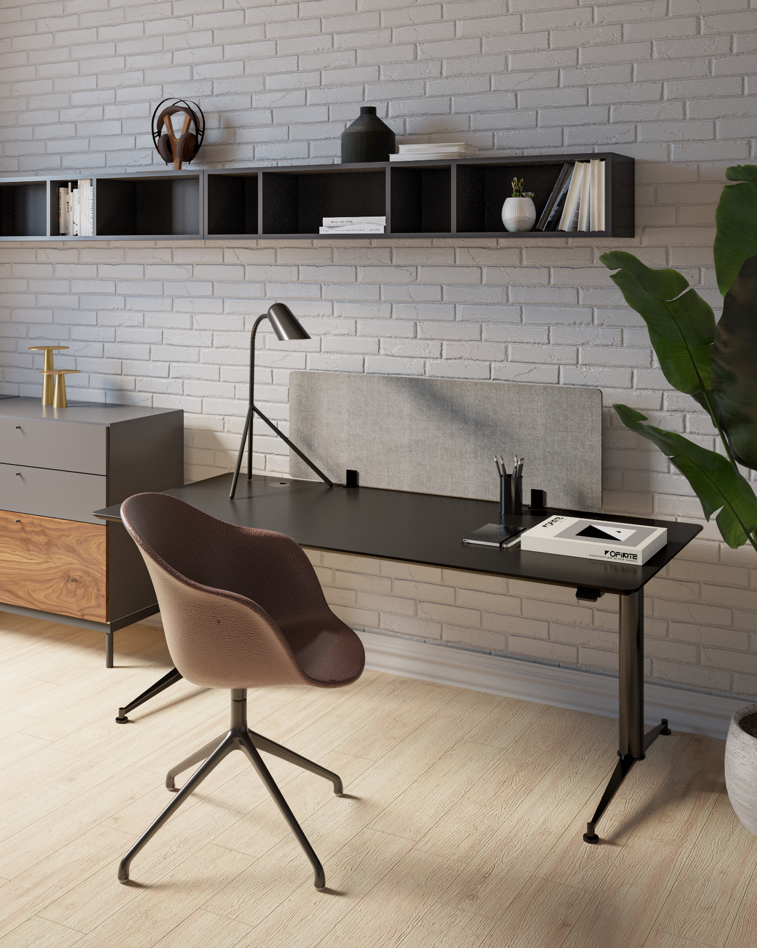 Modern Phoenix Office Desk by BoConcept Sydney
