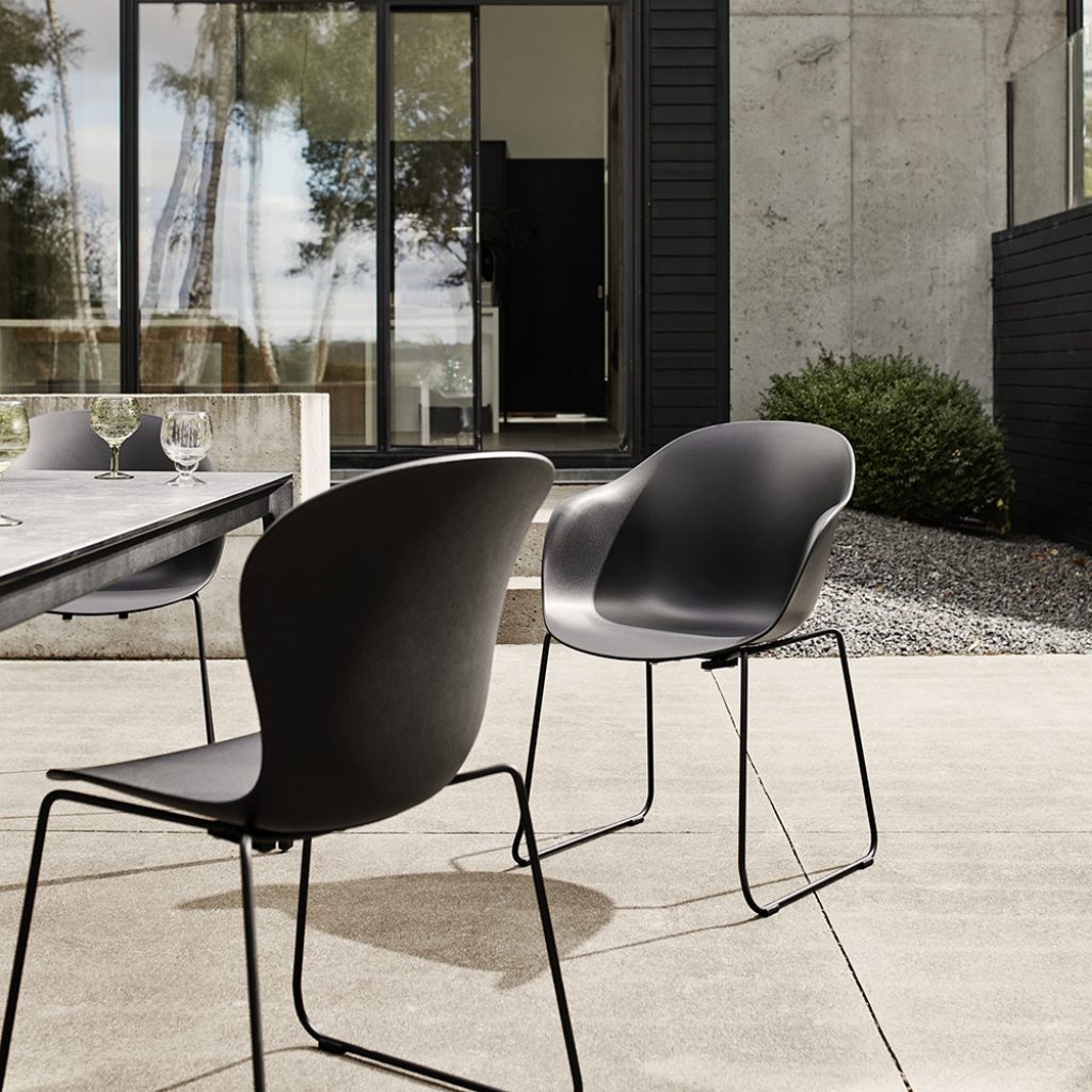 black outdoor chairs sydney